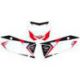 Fond de plaque BLACKBIRD Graphic blanc Suzuki RM-Z450