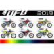 Kit plastique UFO édition limité Kawasaki KX250F