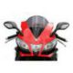 Bulle MRA type origine noir Aprilia RSV4