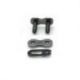 Attache type clip D.I.D 428 HD noir/noir