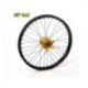 Roue avant complète HAAN WHEELS 21x1,60 jante noir/moyeu or Kawasaki KX250/450F