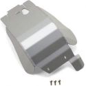 Sabot de protection en aluminium gris YZ 450 FX