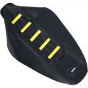 Housse de selle anti-dérapante noir/jaune pour suzuki RM-Z 450