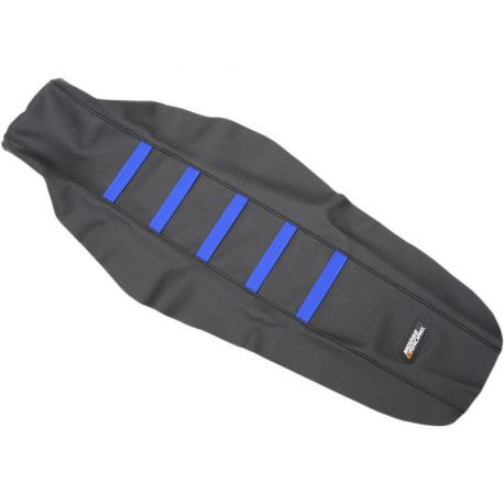 SEAT COVER RIBBED RUBBERIZED BLUE