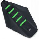 Housse de selle anti-dérapante noir,vert pour kawasaki KX 250 F