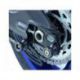 Pions de bras oscillant R&G RACING avec platine noir Yamaha YZF-R1