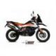 Silencieux MIVV Oval carbone/casquette carbone KTM 790 Adventure