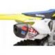 Ligne complète YOSHIMURA RS-12 Signature Series inox/silencieux alu/casquette carbone Suzuki RM-Z250