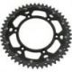 REAR SPROCKET / 48 TEETH / 520 PITCH / BLACK/NATURAL / ALUMINIUM/STEEL