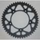 REAR SPROCKET / 51 TEETH / 520 PITCH / BLACK / STEEL