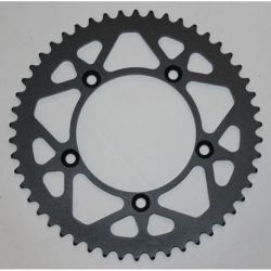 REAR SPROCKET / 48 TEETH / 520 PITCH / BLACK / STEEL