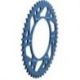 REAR SPROCKET / 46 TEETH / 428 PITCH / BLUE / ALUMINUM