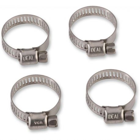 HOSE CLAMPS 10-27MM 4-PACK