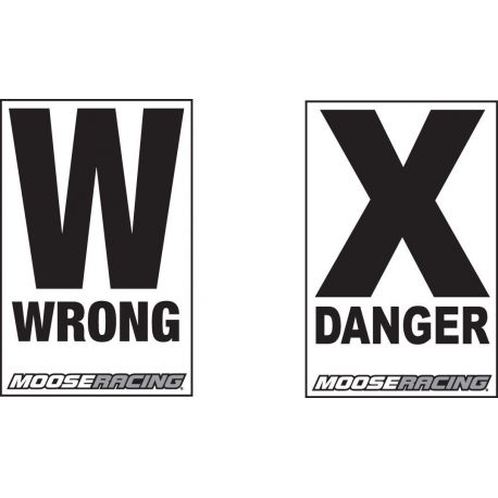 COURSE ARROW DANGER/WRONG WAY