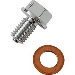 DRAIN PLUG MAGNETIC SLVR