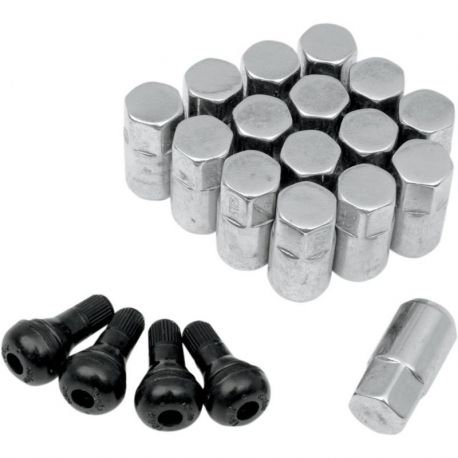 LUG NUTS 12X1.50 CHROME 16-PACK