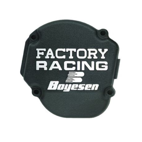 Couvercle de carter d'allumage BOYESEN Factory Racing noir KTM/Husqvarna