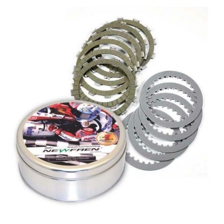 Kit disques d'embrayage garnis ET LISSES NEWFREN DUCATI 1098/1100 HYPERMOTARD