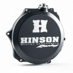 Couvercle de carter d'embrayage HINSON aluminium noir Honda CRF250R