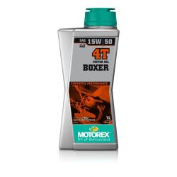 Huile Moteur MOTOREX Boxer 4T 15W50 100% synthétique 1L