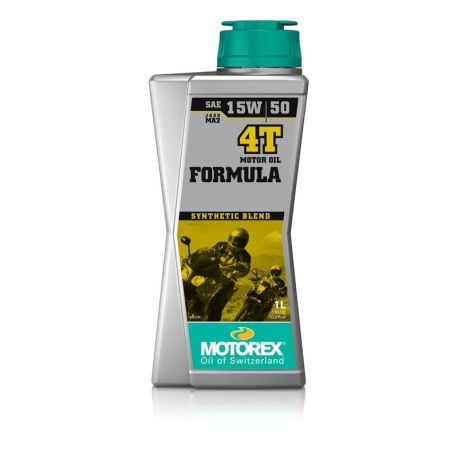 Huile moteur MOTOREX Formula 4T 15W50 semi-synthétique 1L