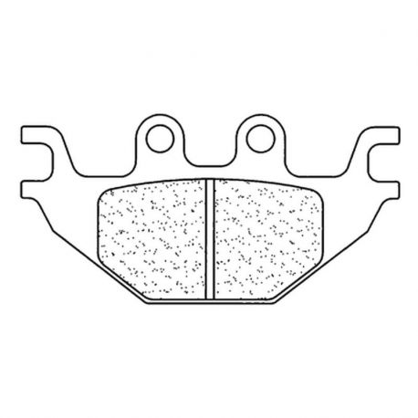 Plaquettes de frein CL BRAKES 1147ATV1 métal fritté