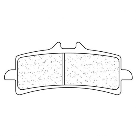 Plaquettes de frein CL BRAKES Racing 1185C60 métal fritté