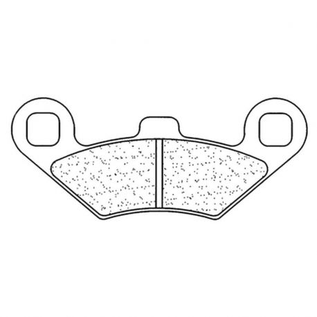 Plaquettes de frein CL BRAKES 2927ATV1 métal fritté