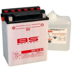 Batterie BS BATTERY BB14A-A2 haute performance livrée avec pack acide