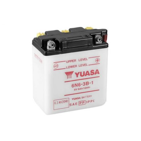 Batterie YUASA 6N6-3B-1 conventionnelle