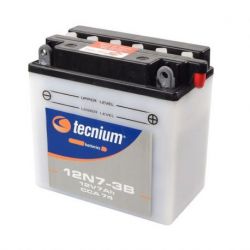 Batterie TECNIUM 12N7-3B conventionnelle livrée avec pack acide