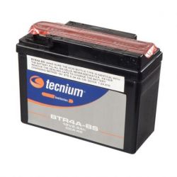 Batterie TECNIUM BTR4A-BS sans entretien livrée avec pack acide