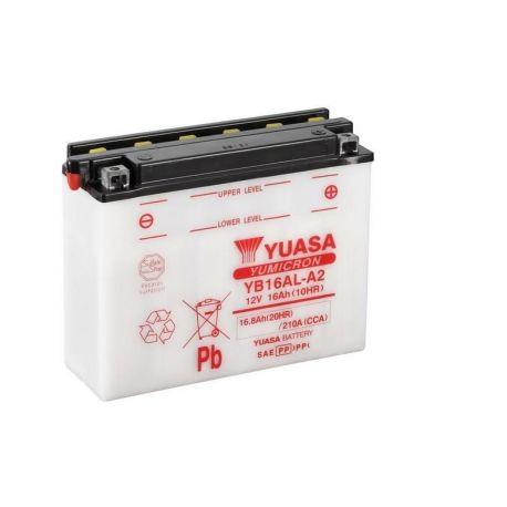 Batterie YUASA YB16AL-A2 conventionnelle