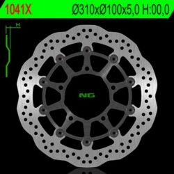 Disque de frein NG 1041X pétale flottant Suzuki