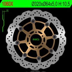 Disque de frein NG 1060X pétale flottant