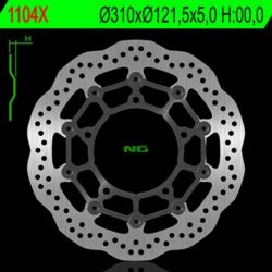 Disque de frein NG 1104X pétale flottant