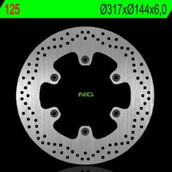 Disque de frein avant NG 125 rond fixe