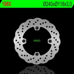 Disque de frein NG 198X pétale fixe Honda CR125R