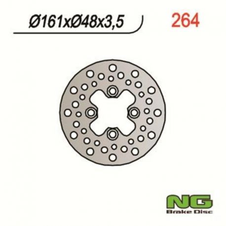 Disque de frein NG 264 rond fixe Yamaha