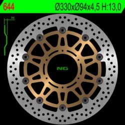 Disque de frein NG 644 rond flottant