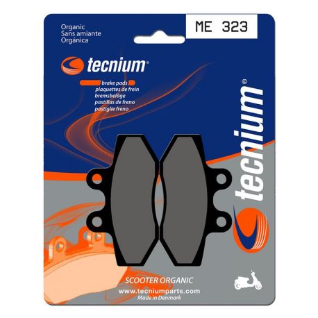 Plaquettes de frein TECNIUM ME323 organique