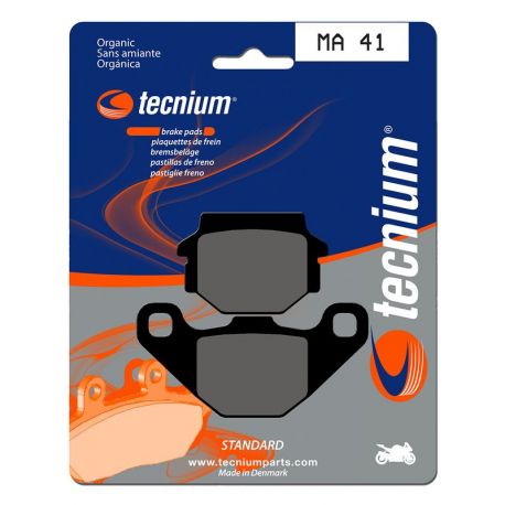 Plaquettes de frein TECNIUM MA41 organique