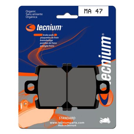 Plaquettes de frein TECNIUM MA47 organique