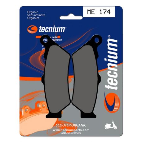 Plaquettes de frein TECNIUM ME174 organique