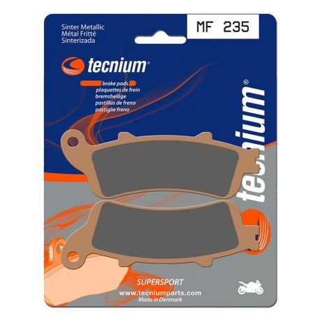 Plaquettes de frein TECNIUM MF235 métal fritté