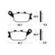 Plaquettes de frein TECNIUM MSS253 métal fritté