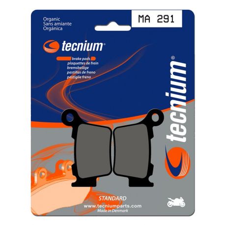 Plaquettes de frein TECNIUM MA291 organique