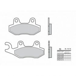 Plaquettes de frein BREMBO 07SU12SP métal fritté Triumph