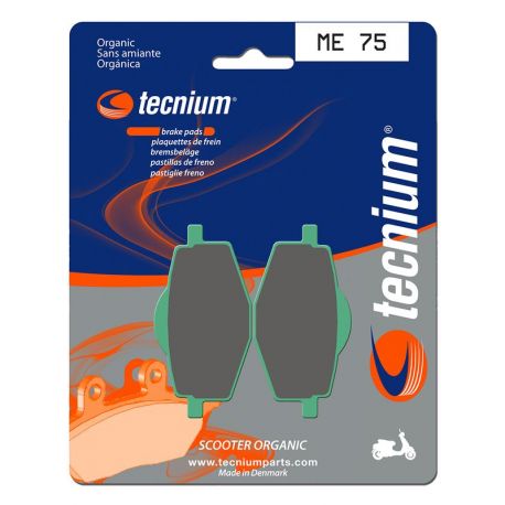 Plaquettes de frein TECNIUM ME75 organique