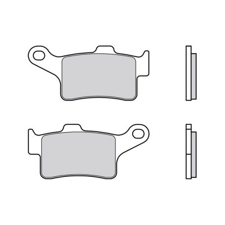 Plaquettes de frein BREMBO 07GR88SA métal fritté